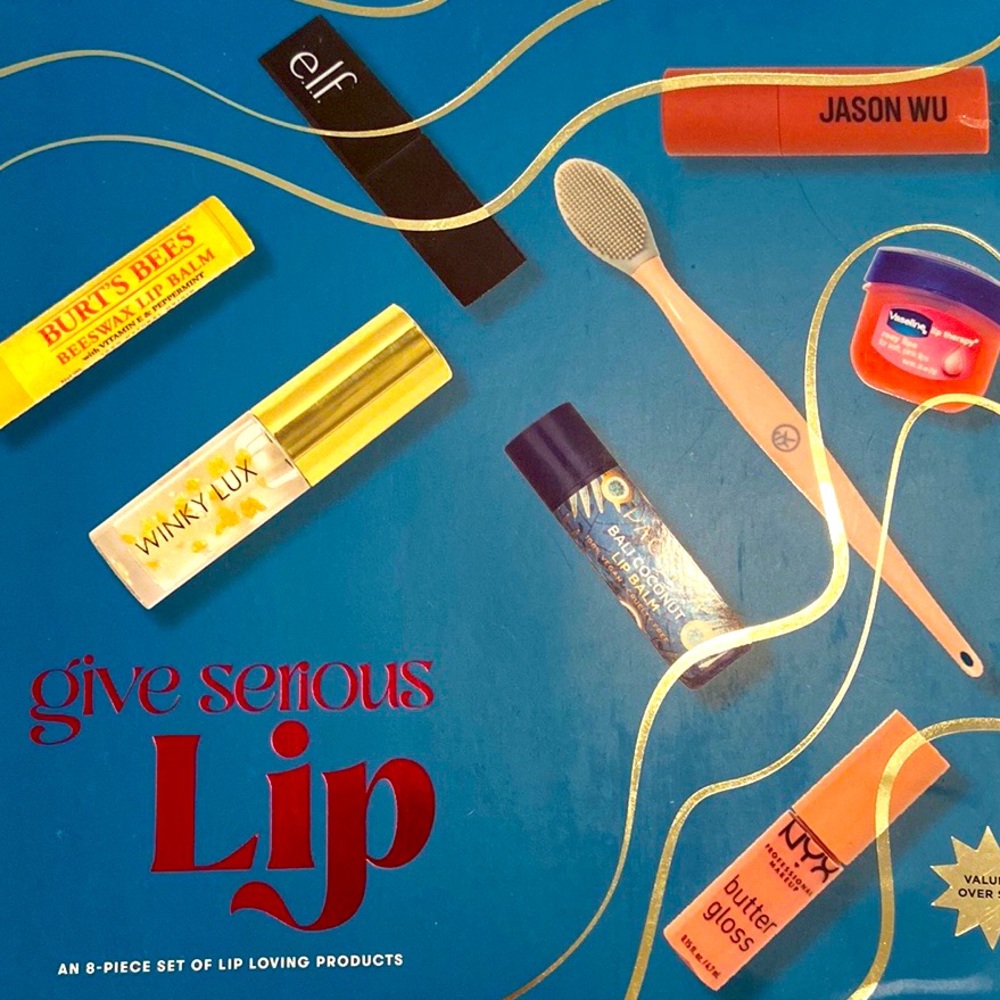 Unopened box with lip products!